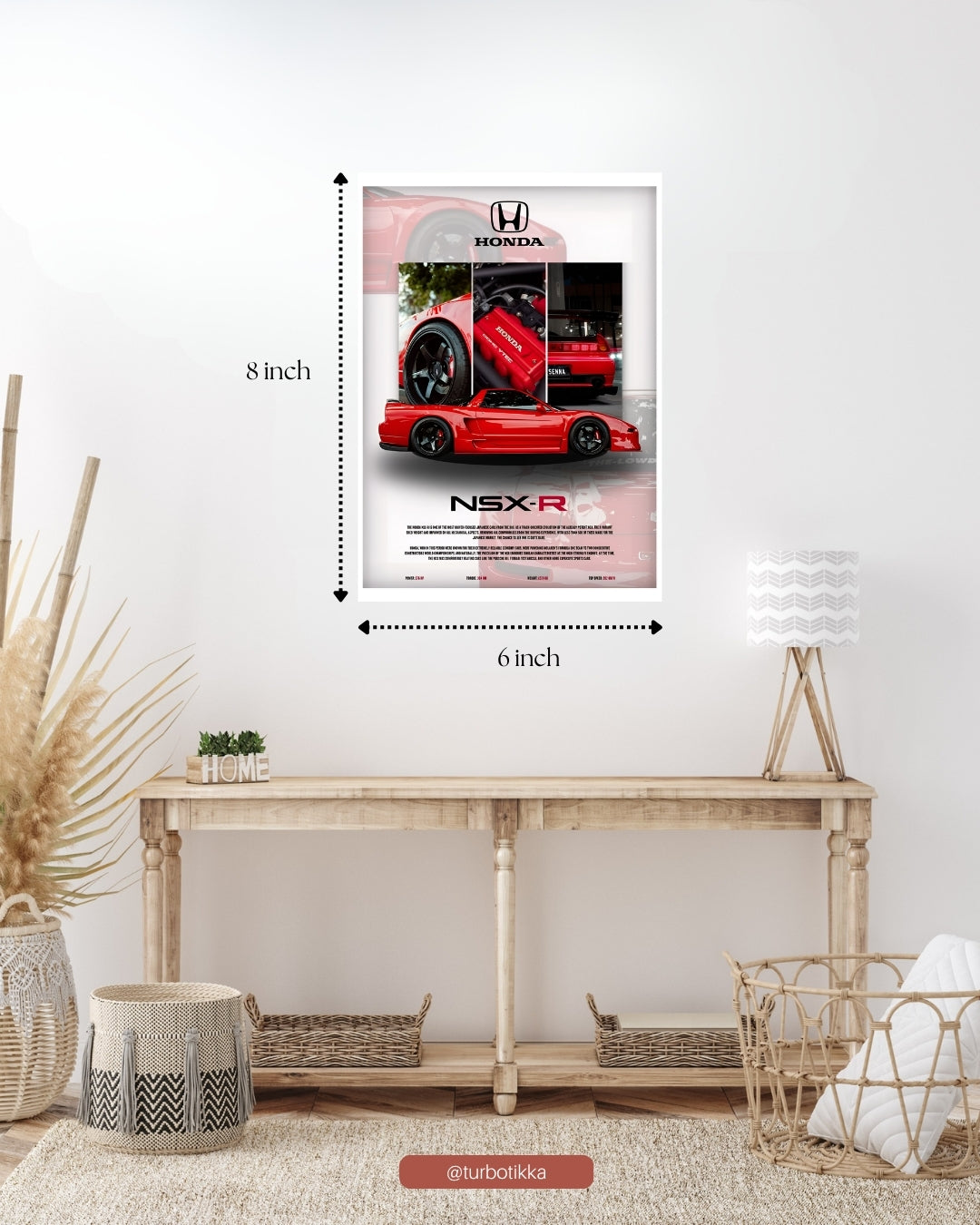 Honda NSX R - Wall Poster