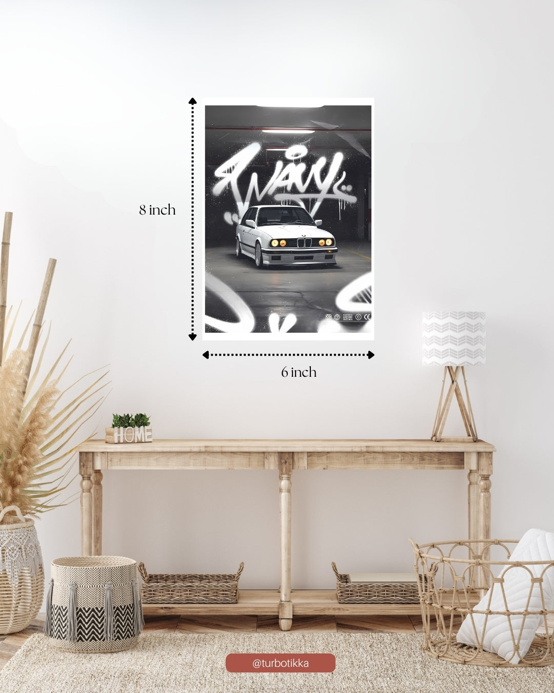 BMW M3 E30 - Wall Poster