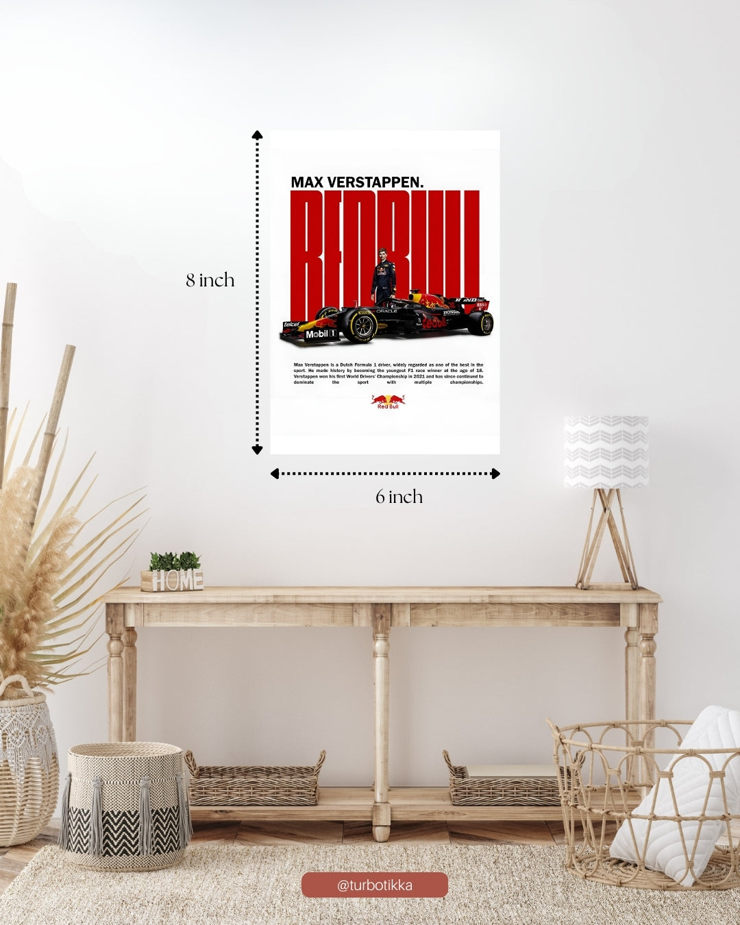 Formula 1 Max Verstappen - Wall Poster