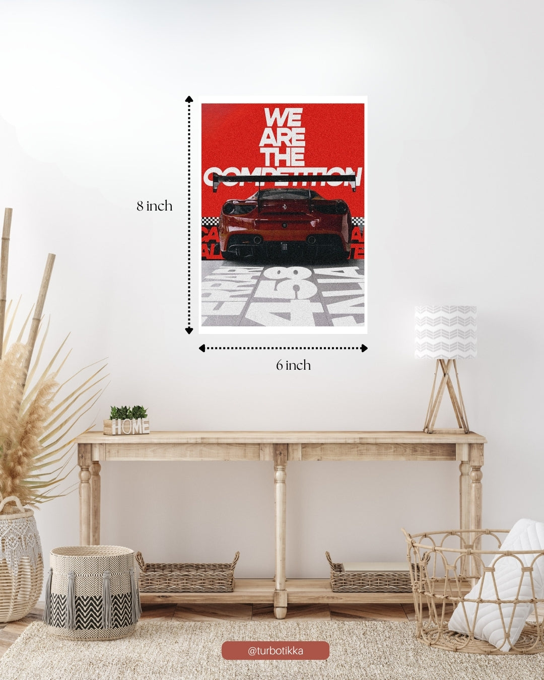Ferrari 458 Italia - Wall Poster