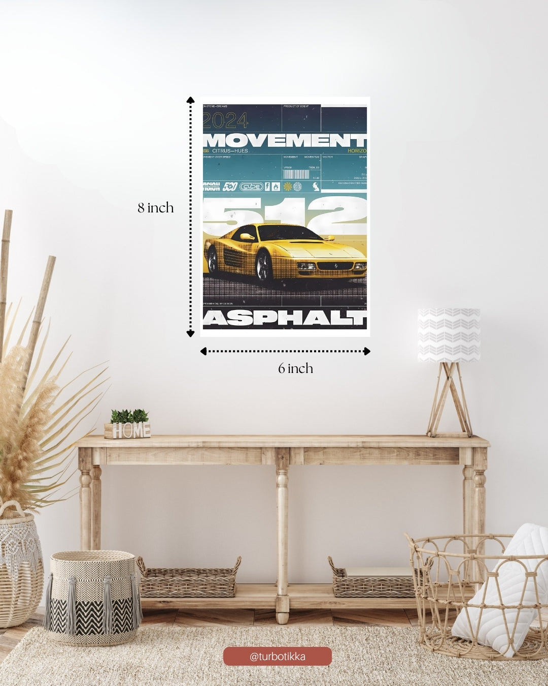 Ferrari 512 - Wall Poster