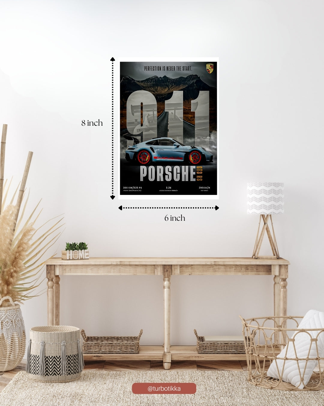 Porsche 911 GT3 RS - Wall Poster