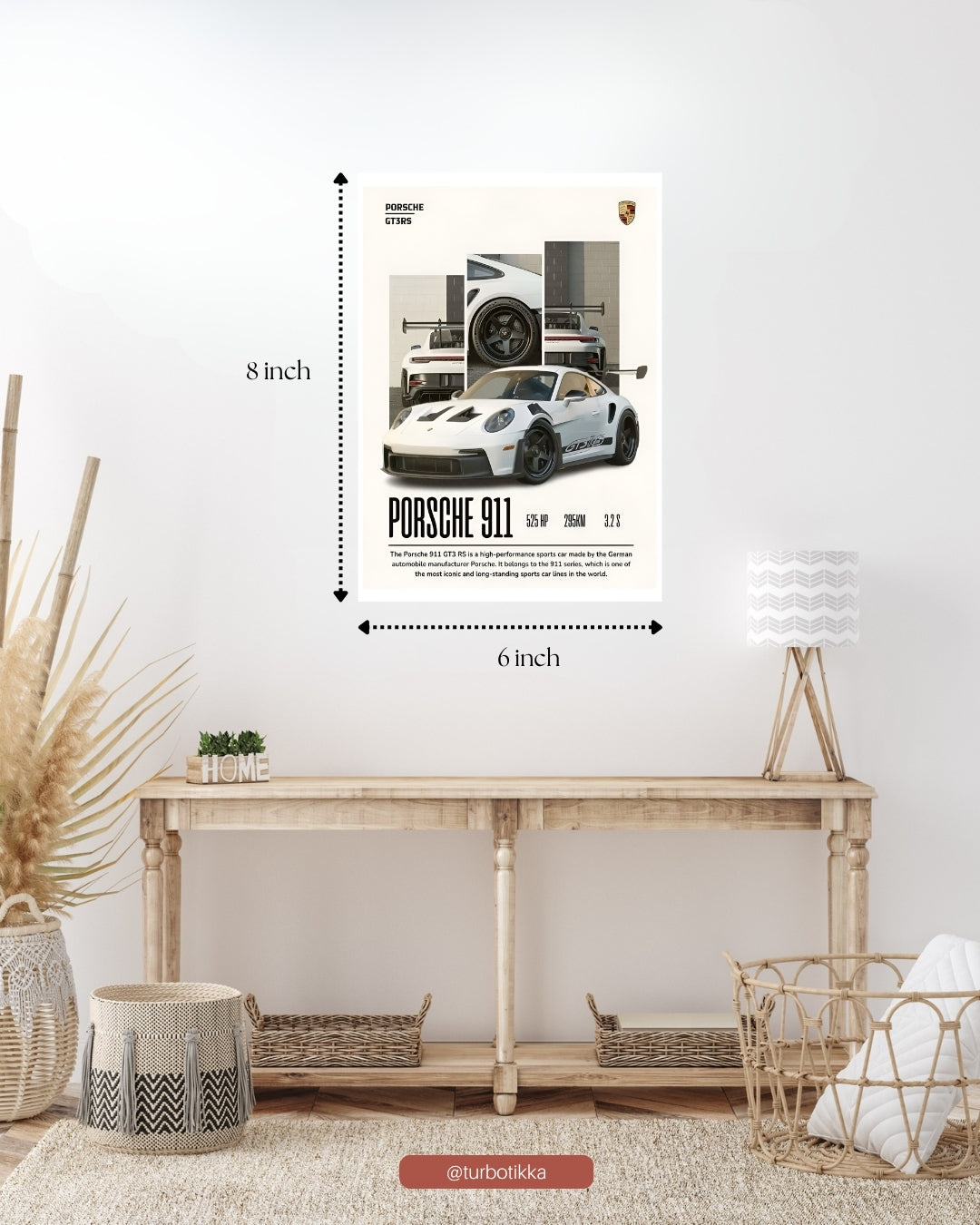 Porsche 911 GT3 RS - Wall Poster