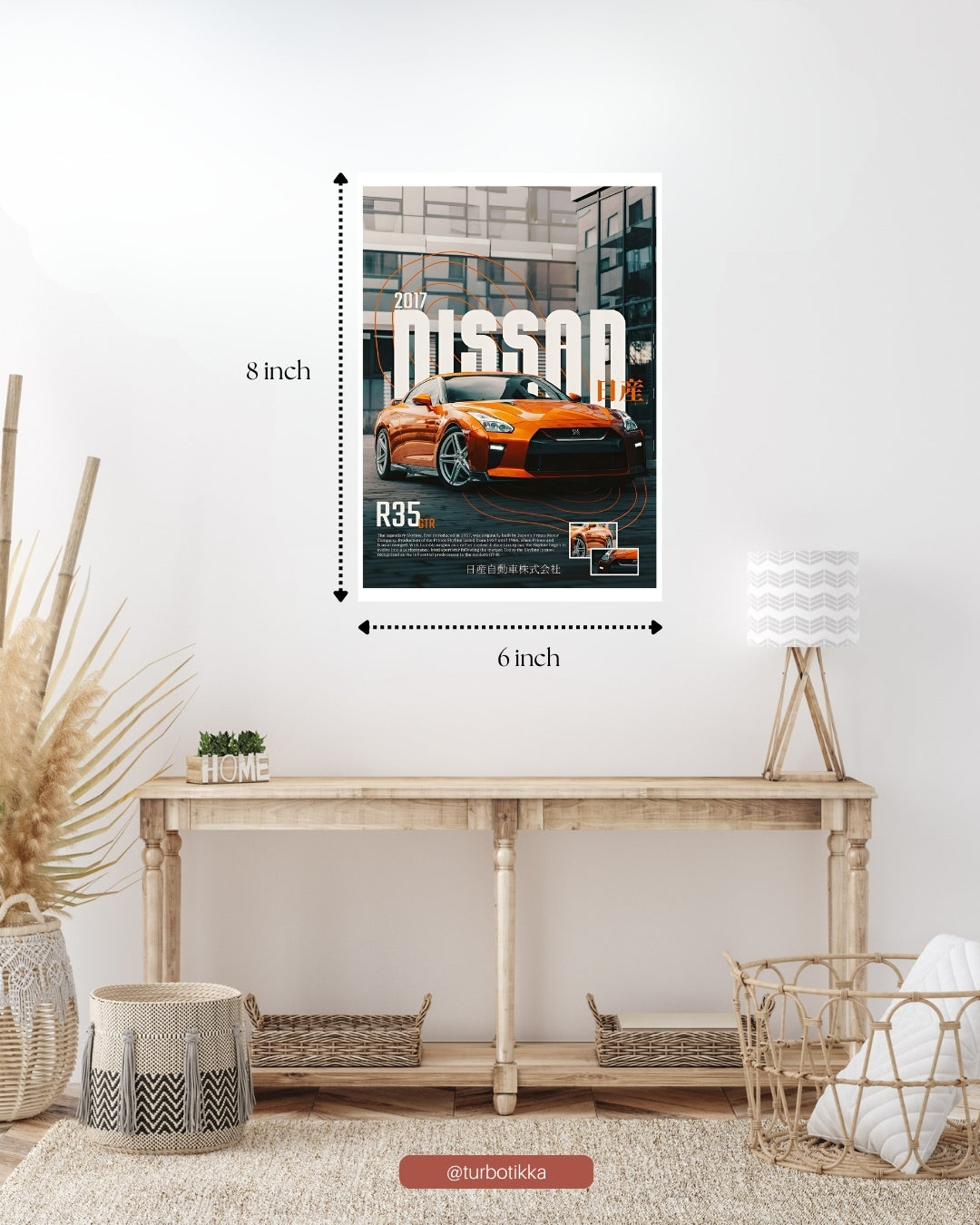 2017 Nissan GTR R35 - Wall Poster