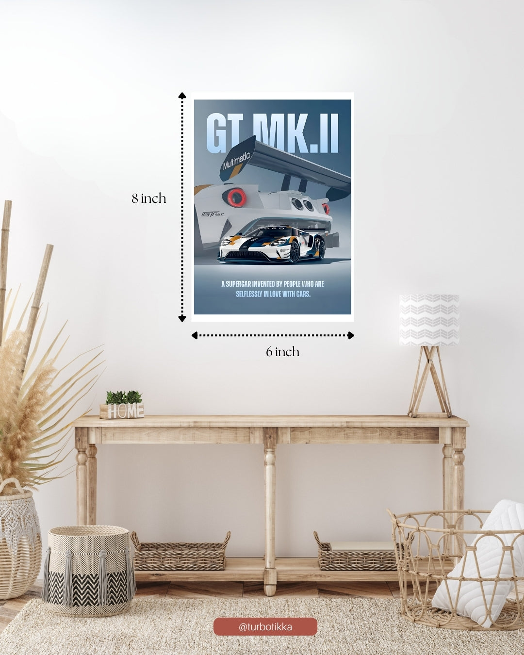 Ford GT MK2 - Wall Poster