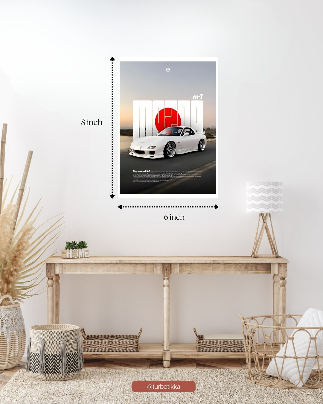 Mazda RX7 - Wall Poster