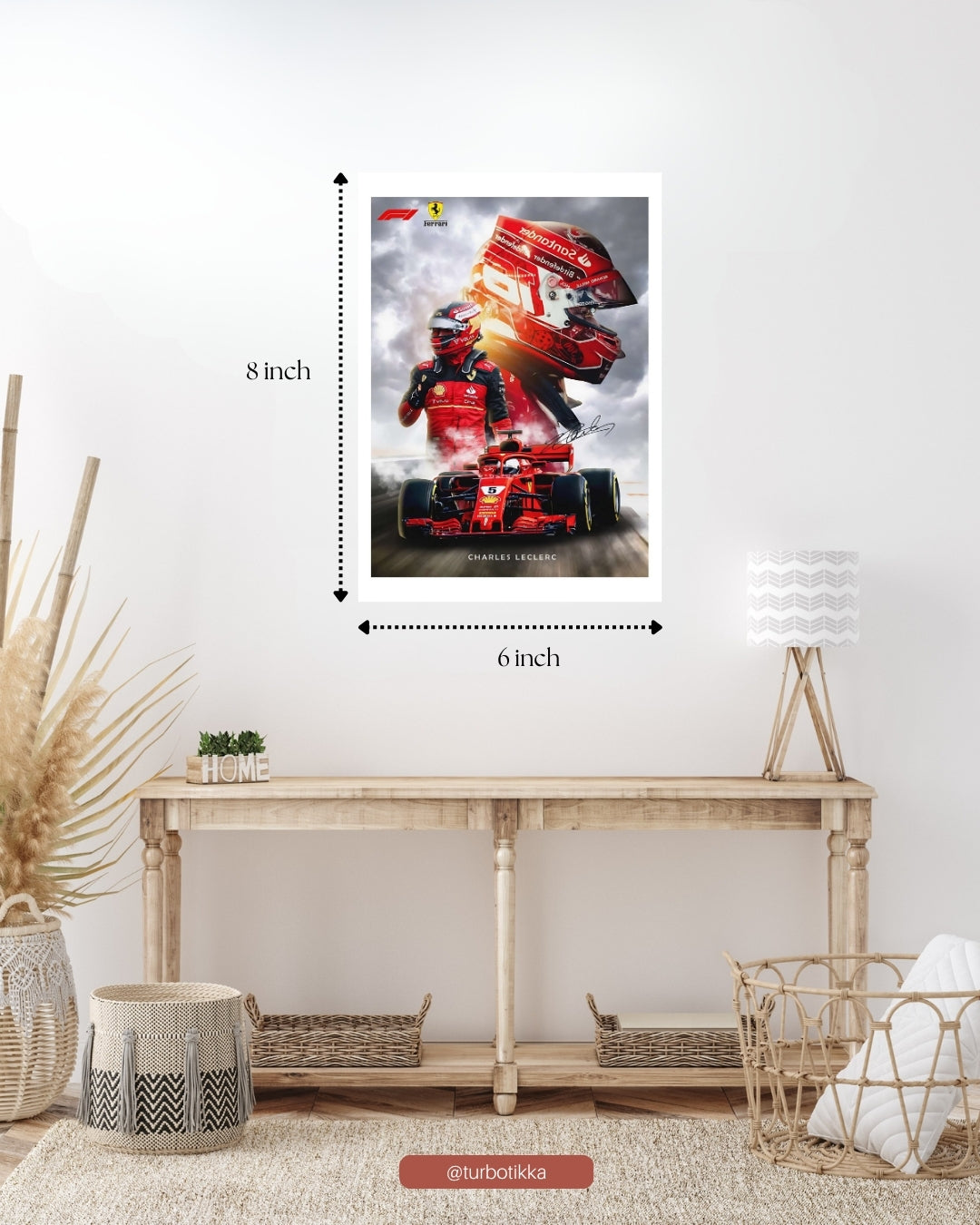 Formula 1 Charles Leclerc - Wall Poster
