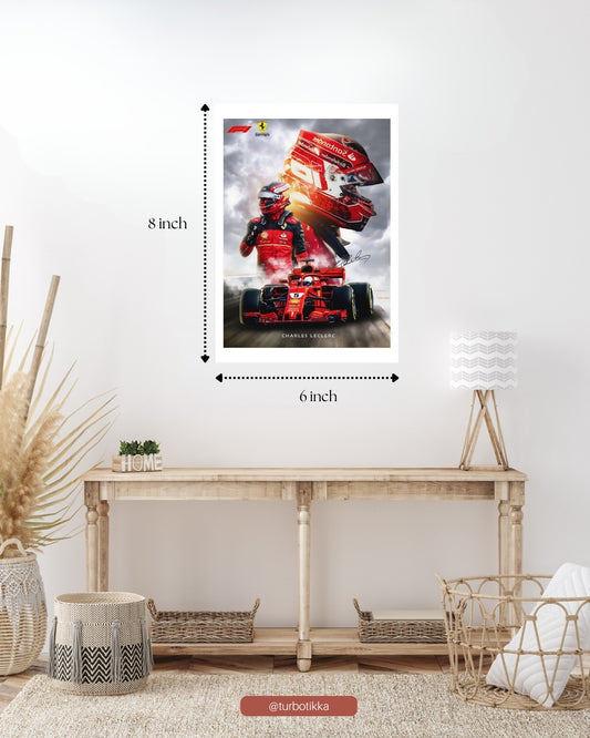 Formula 1 Charles Leclerc - Wall Poster