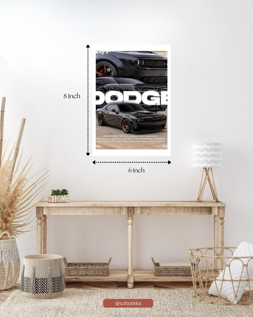 Dodge Challenger SRT - Wall Poster