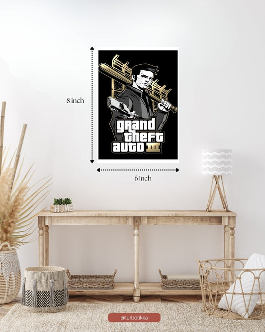 Grand Theft Auto III - Wall Poster