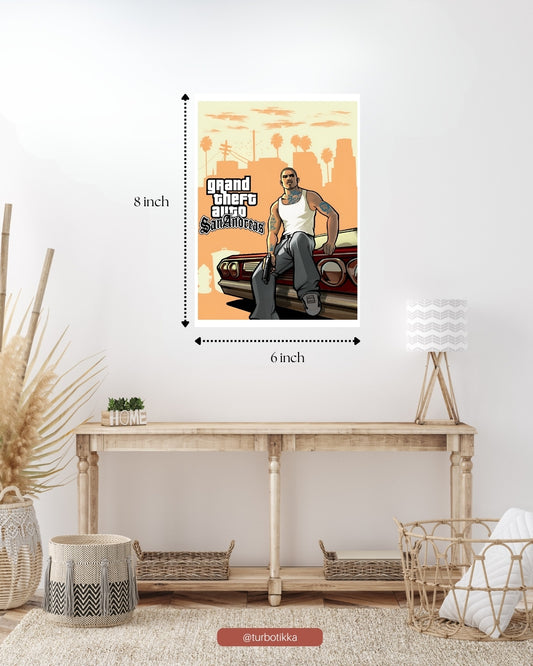 Grand Theft Auto: San Andreas - Wall Poster