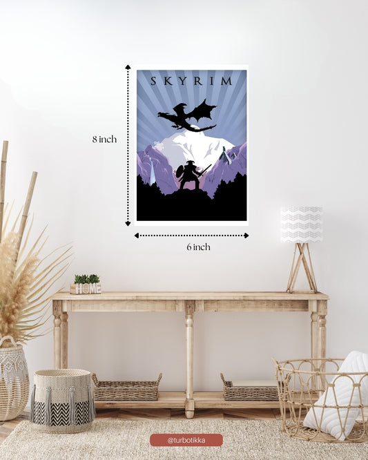 Skryim - Wall Poster