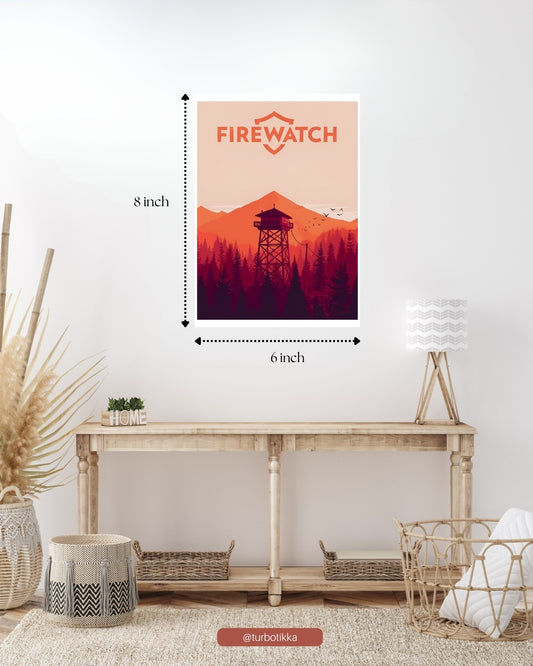 Firewatch - Wall Poster
