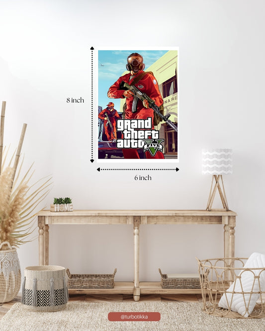 Grand Theft Auto V - Wall Poster