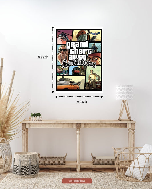 Grand Theft Auto: San Andreas - Wall Poster
