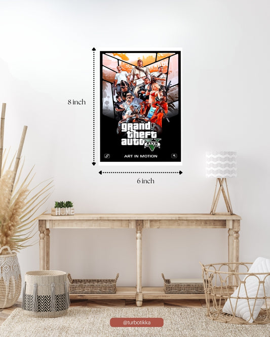 Grand Theft Auto V - Wall Poster