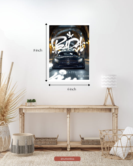 Mercedes Benz AMG GT R - Wall Poster