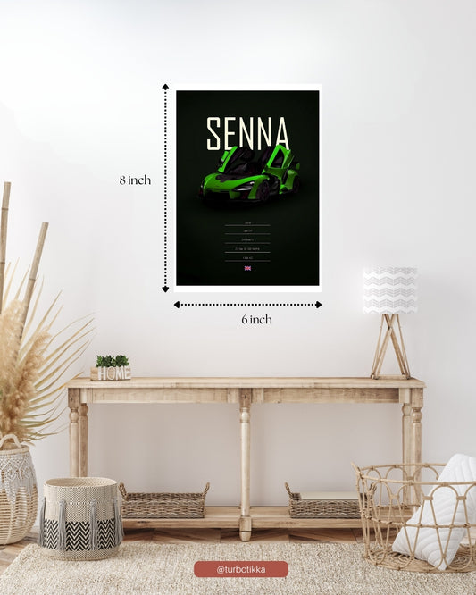 McLaren Senna - Wall Poster