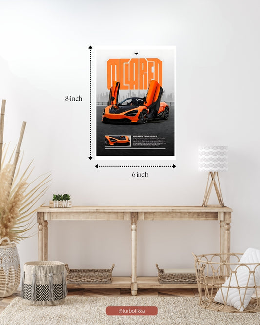 McLaren 720S Spider - Wall Poster