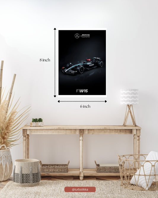 Mercedes AMG Petronas F1W15 - Wall Poster