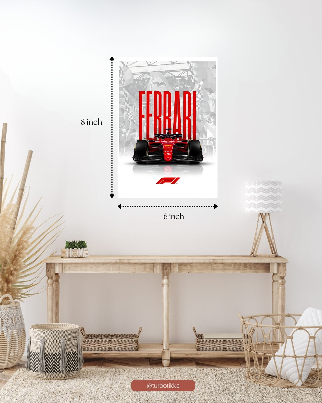 Scuderia Ferrari SF25 Formula 1 - Wall Poster