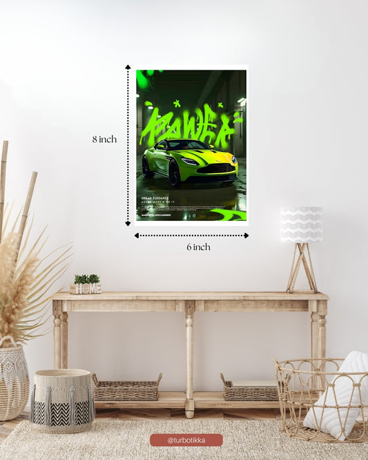 Aston Martin DB12 - Wall Poster