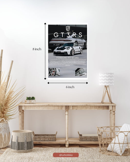 Porsche 911 GT3 RS - Wall Poster