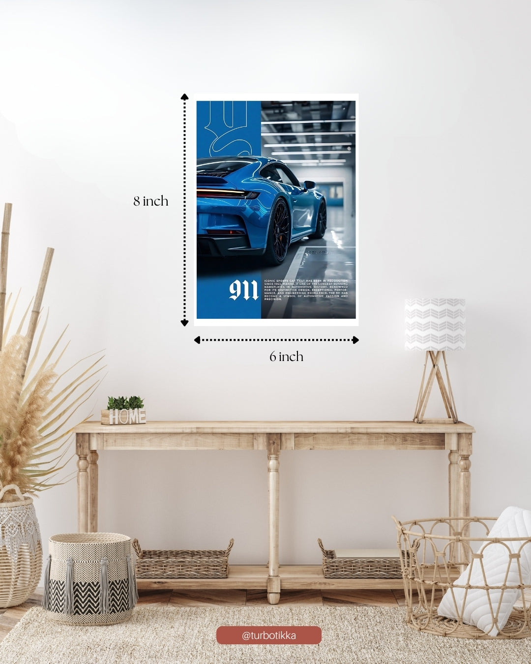 Porsche 911 - Wall Poster