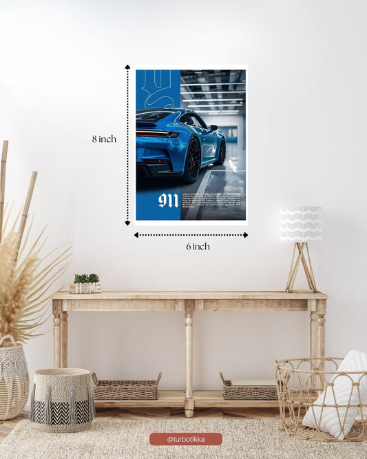 Porsche 911 - Wall Poster