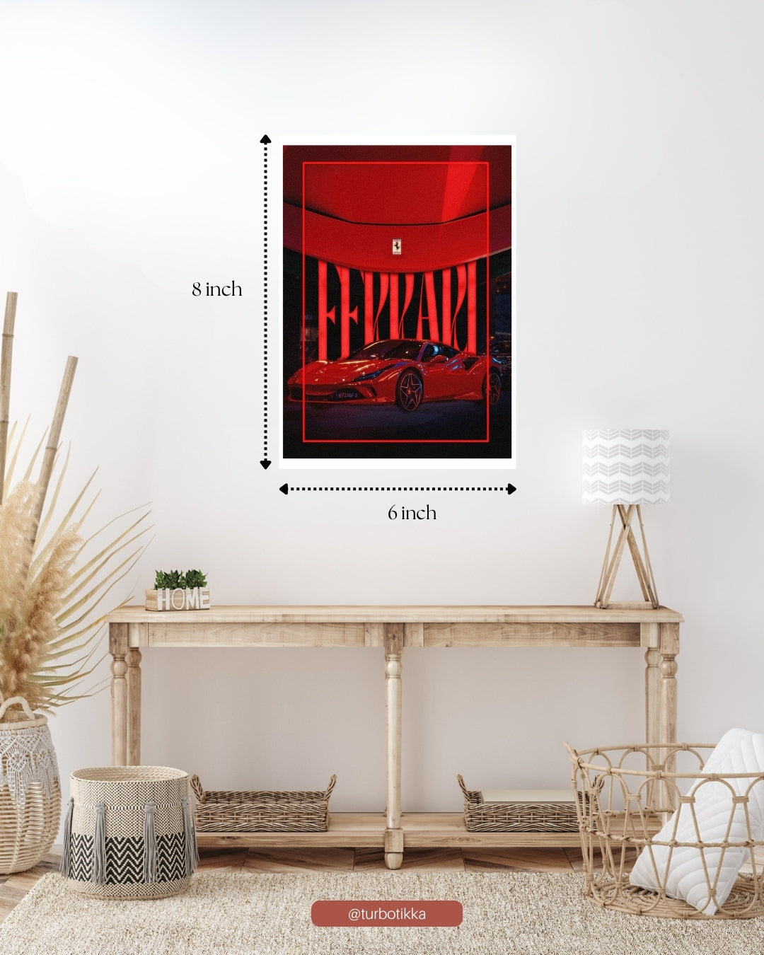 Ferrari 458 Italia - Wall Poster