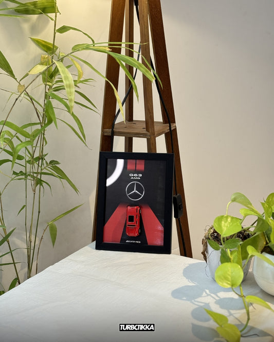 G-Wagon (replica) Red Framed - Wall Art