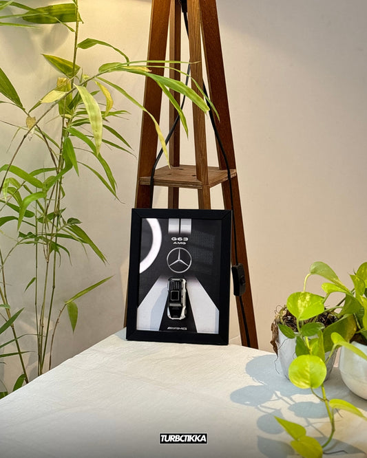 G-Wagon (replica) Black & White Framed - Wall Art