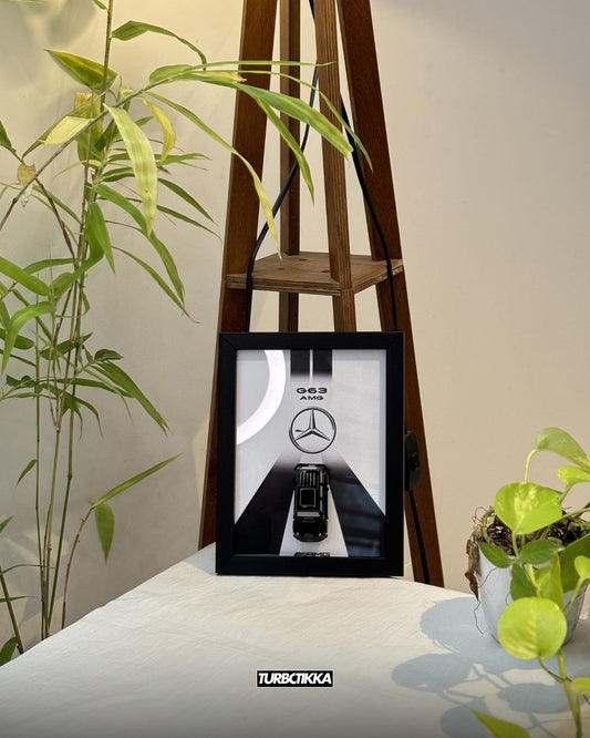 G-Wagon (replica) Black Framed - Wall Art