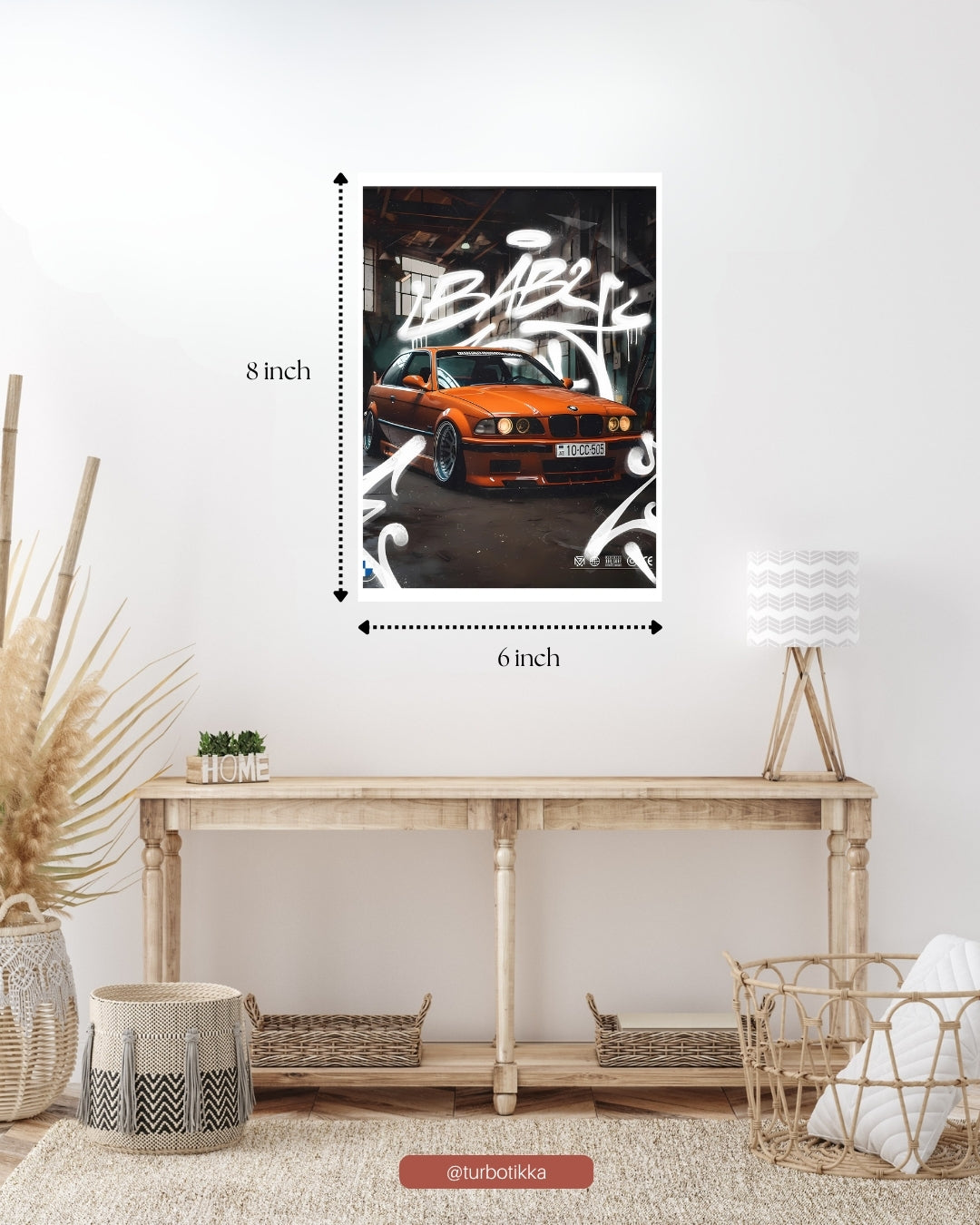 BMW M3 E30 - Wall Poster