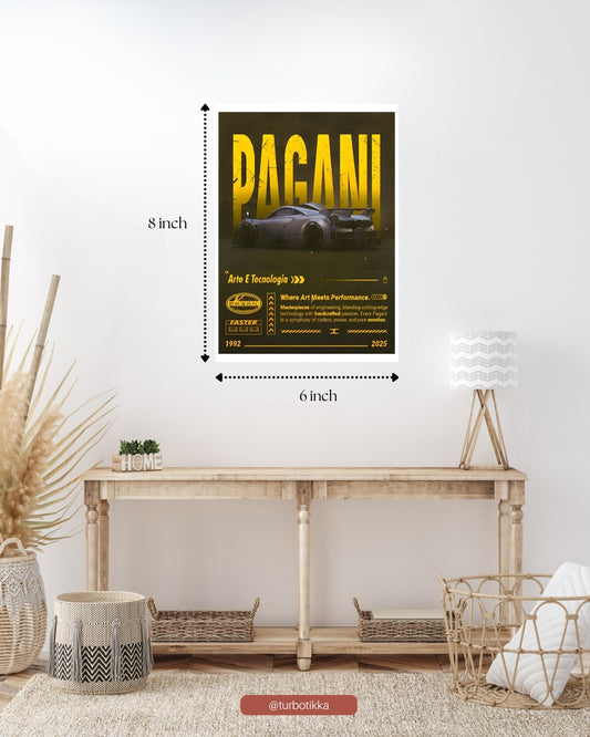 Pagani Huayra - Wall Poster