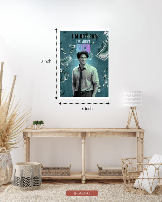 Lucky Bhaskar - Wall Poster