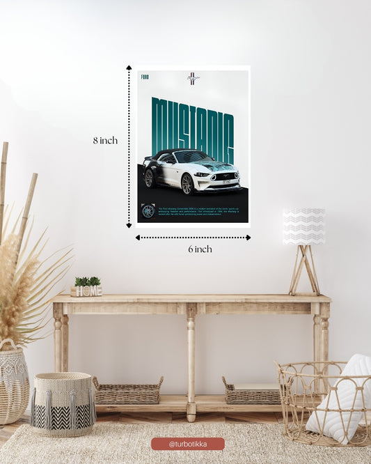 Ford Mustang - Wall Poster