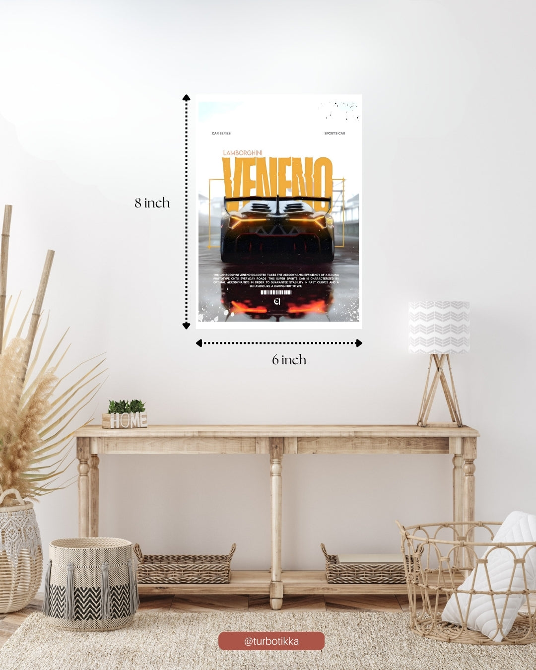 Lamborghini Veneno - Wall Poster