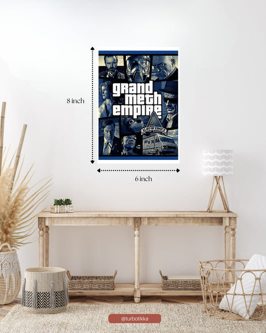 Grand Meth Empire Albuquerque - Wall Poster