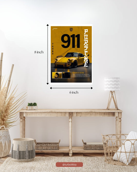 Porsche 911 Carrera - Wall Poster