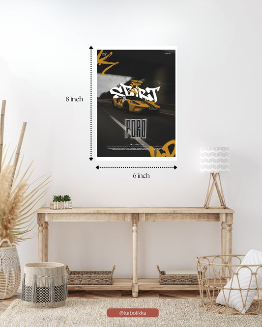 Ford GT - Wall Poster
