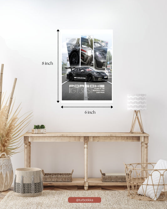 Porsche 911 GT3 RS - Wall Poster