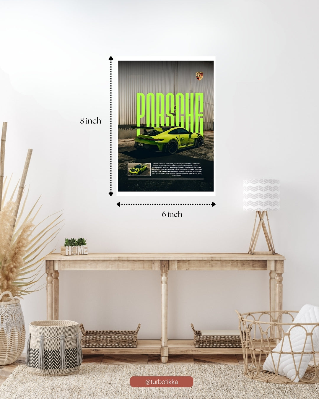 Porsche 911 GT3 RS - Wall Poster