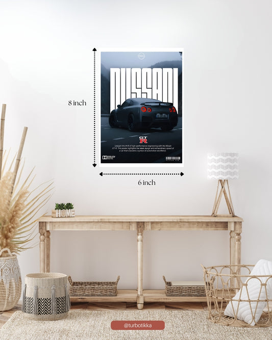Nissan GTR R35 - Wall Poster