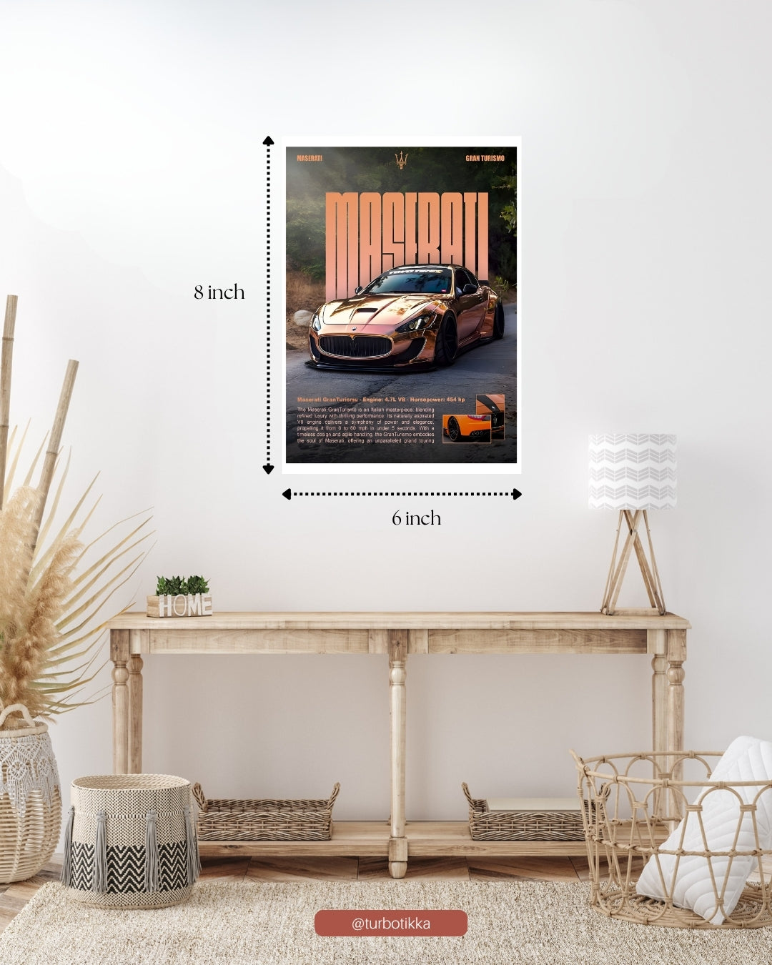 Maserati GranTurismo - Wall Poster