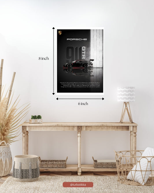 Porsche 911 GT3 RS - Wall Poster
