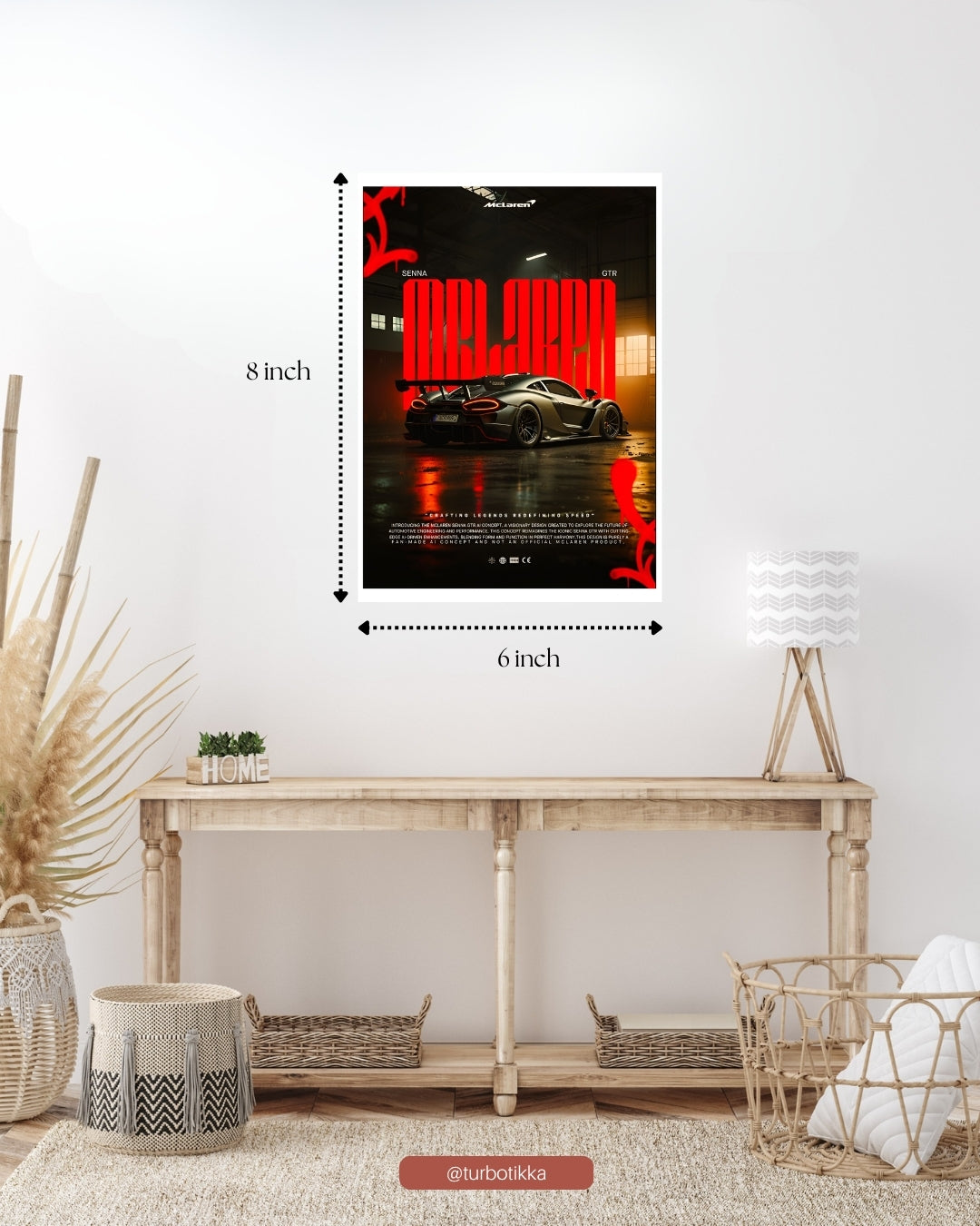 McLaren Senna GTR - Wall Poster