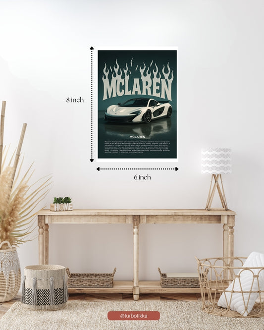 McLaren P1 - Wall Poster
