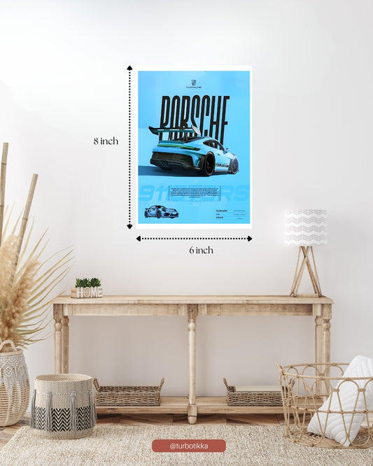 Porsche 911 Carrera S - Wall Poster