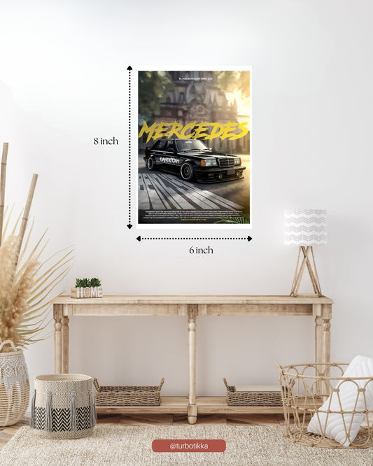Mercedes Benz E90 Cosworth - Wall Poster